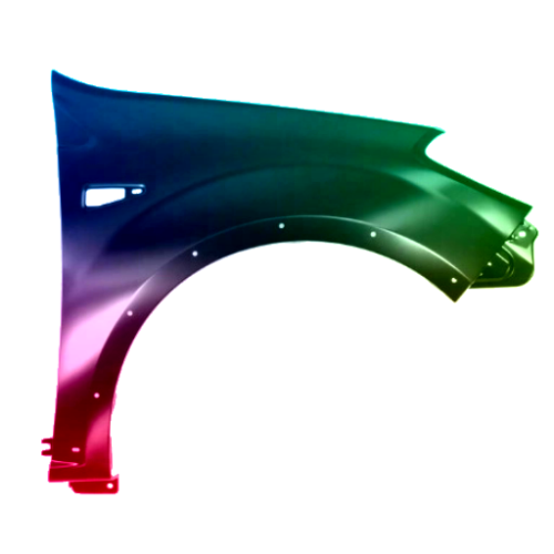 Voor Dacia Sandero 2008-2012 Spatbord Rechts gespoten In gewenste kleur sierlijst