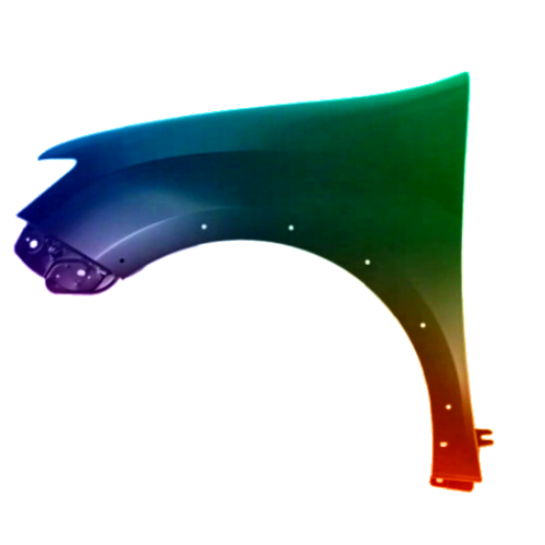 Voor Dacia Sandero 2012-2021 Opstapspatbord links gespoten In gewenste kleur