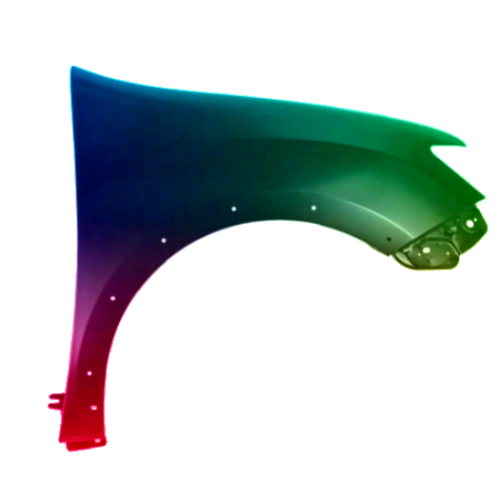 Voor Dacia Sandero 2012-2021 Opstapspatbord Rechts gespoten In gewenste kleur