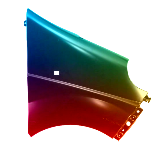 Spatbord rechts Renault Trafic 01-14 Gespoten in gewenste kleur