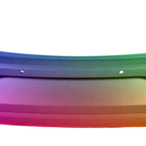 Voor VW Polo 6R 2014-2017 PDC achterbumper gespoten in de gewenste kleur