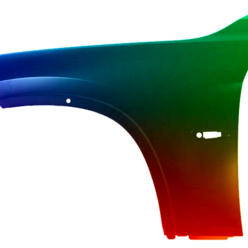 Voor BMW X1 E84 12-15 Spatbord linksvoor, gespoten in de kleur van uw keuze NIEUW