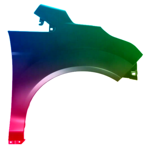 Voor Ford B-Max vanaf 2012- Spatbord rechts gespoten in gewenste kleur NIEUW