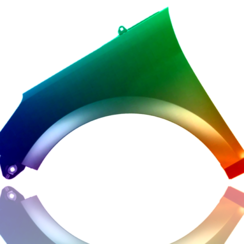 Voor Ford Fiesta Mk 8 Vanaf 2016- Spatbord links gespoten in gewenste kleur NIEUW