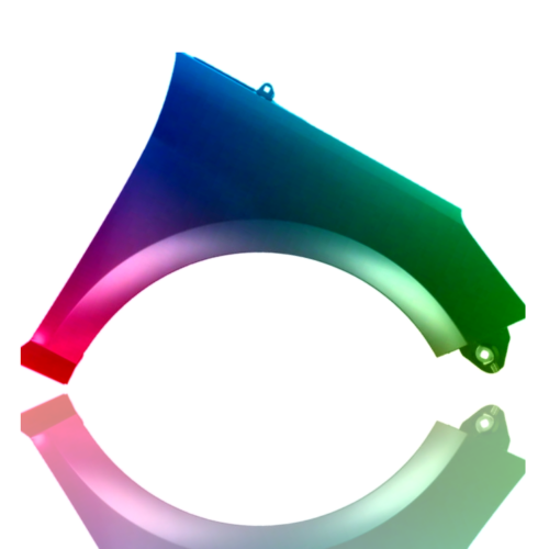 Voor Ford Fiesta Mk 8 vanaf 2016- Spatbord rechts gespoten in de gewenste kleur NIEUW