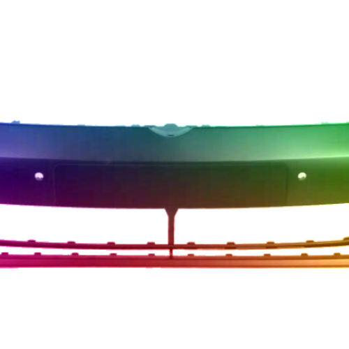 Voor bumper VW Golf 7 VII 12-17 6xPDC SRA vooraan gespoten in de gewenste kleur