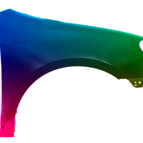 VW GOLF VI 2008-2016 RECHTER VOORSPATBORD GESPOTEN IN LA9W NIEUW