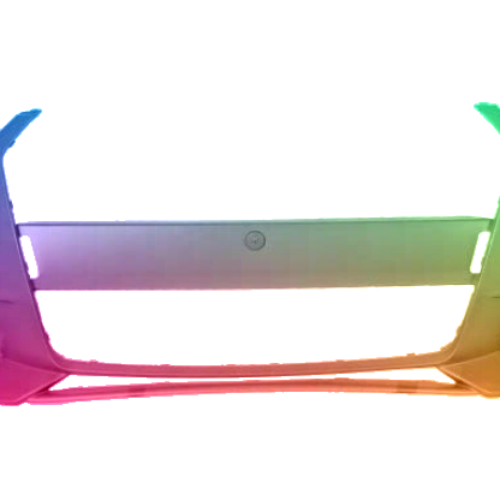 Voor Audi A1 2014-2018 Voorbumper gespoten in de gewenste kleur NIEUW