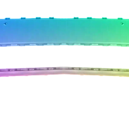 Voor VW Passat B7 2010-2015 SRA 4 x PDC voorbumper gespoten in de gewenste kleur