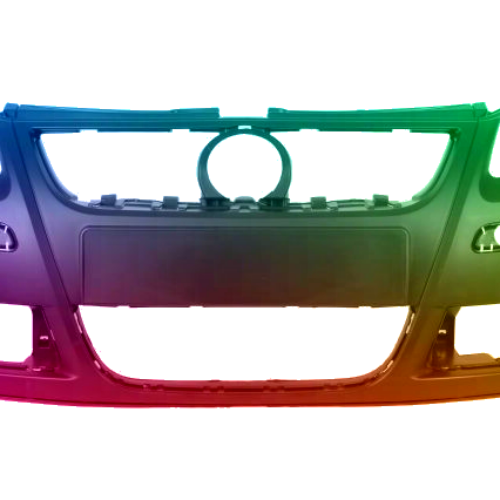 Voor VW Polo 9N 2005-2010 Voorbumper gespoten in de gewenste kleur