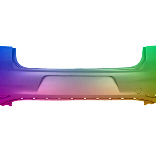 Voor VW Golf 7 VII achterbumper gespoten in de gewenste kleur 2012-2017