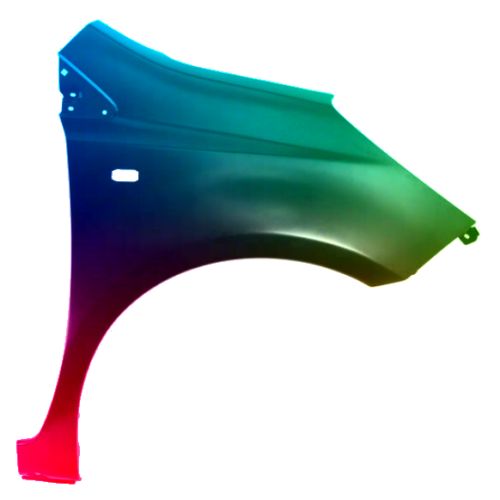 Spatborden Rechts Voor NISSAN NOTE E11 05-09 Gespoten in gewenste kleur
