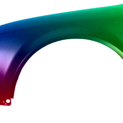 AUDI A4 B6 2000-2004 Spatbord linksvoor gespoten in kleur naar keuze