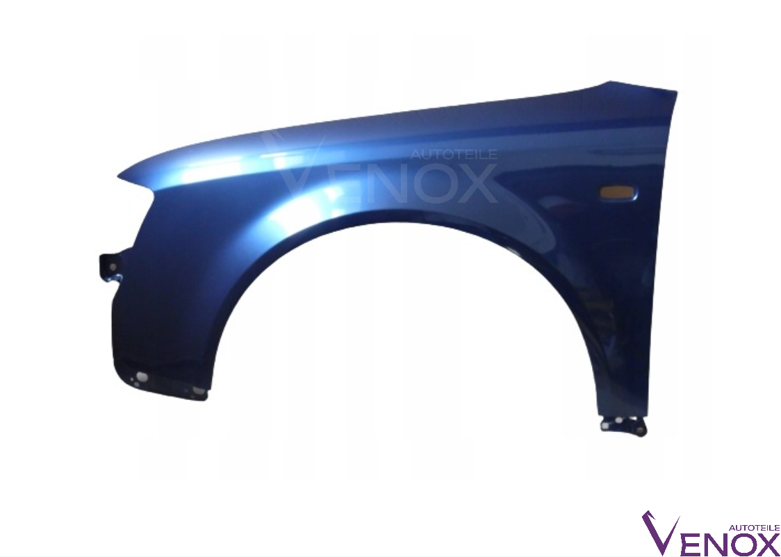 AUDI A4 B6 2000-2004 Spatbord linksvoor gespoten in kleur naar keuze - Afbeelding 4