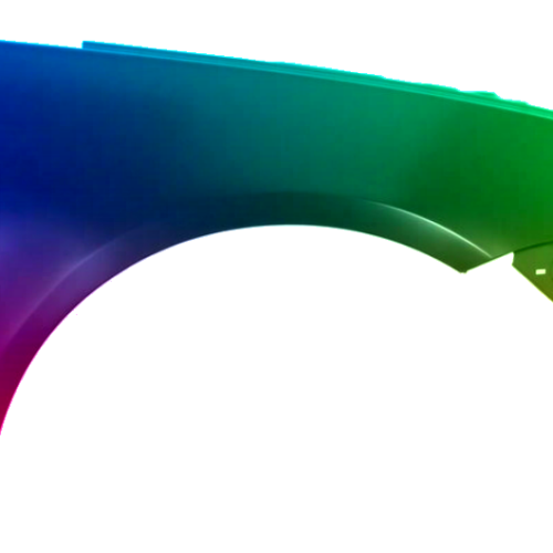 Voor VW Eos 2006-2015 Spatbord rechtsvoor gespoten in de gewenste kleur NIEUW