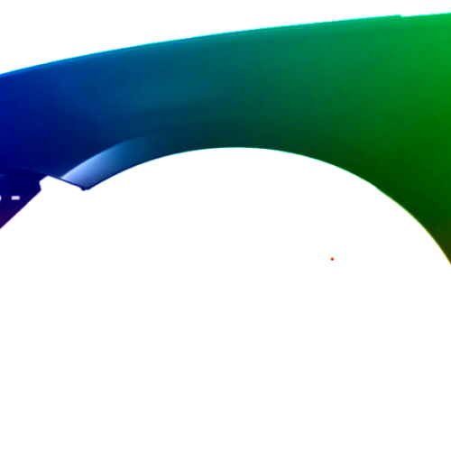 Voor VW Eos 2006-2015 Spatbord linksvoor gespoten in de gewenste kleur NIEUW