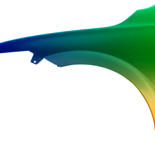 Spatbord voor VW GOLF VIII FRONT LINKS GESPOTTEN IN DE KLEUR VAN UW KEUZE Vanaf 2019
