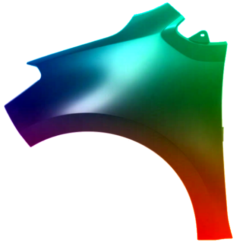 VW UP! Seat Mii Skoda Citigo Vanaf 2016 Spatbord linksvoor Gespoten in kleur naar keuze