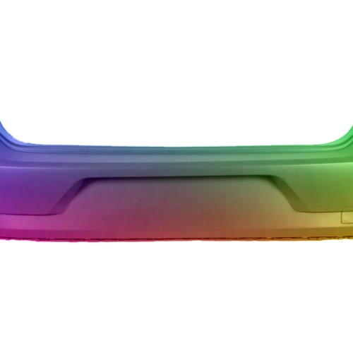 Voor VW Golf 7 VII 17-20 achterbumper gespoten in de gewenste kleur