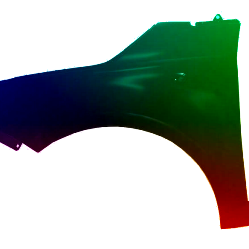 Voor Fiat 500 (312) 07-20 Spatbord linksvoor Gespoten in gewenste kleur NIEUW