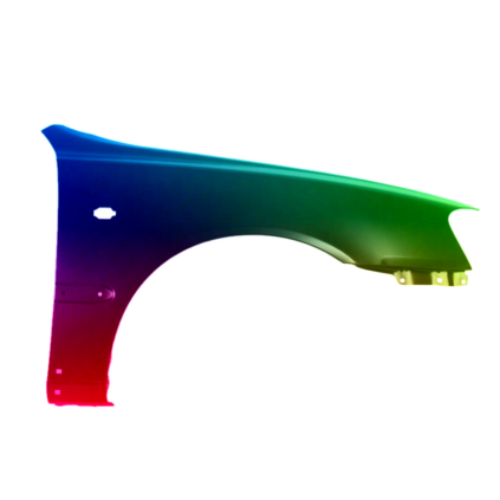Spatbord Voor Hyundai Accent Rechts Gespoten In Kleur Naar Keuze 2001-2003 NIEUW