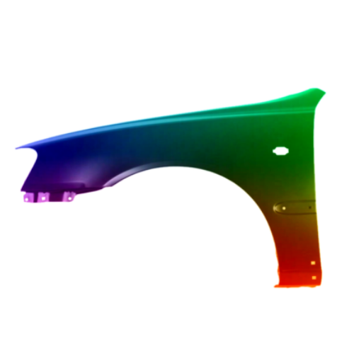 Spatbord voor Hyundai Accent links gespoten in kleur naar keuze 2001-2003 NIEUW