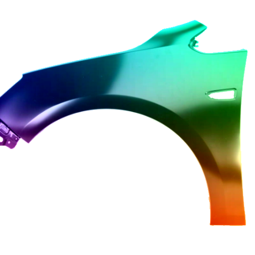 Voor Opel Astra J 09-15 Spatbord LINKS FRONT GESPOTTEN IN DE KLEUR VAN UW KEUZE NIEUW