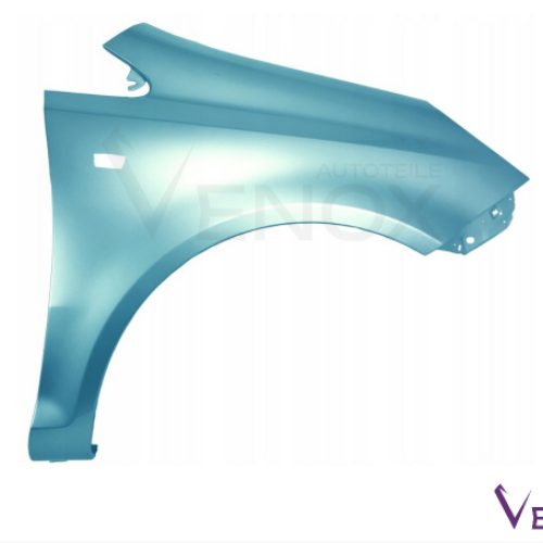 Voor Opel Corsa D 06-15 Spatbord VOOR RECHTS IN Z21Z GEPASTEERD NIEUW