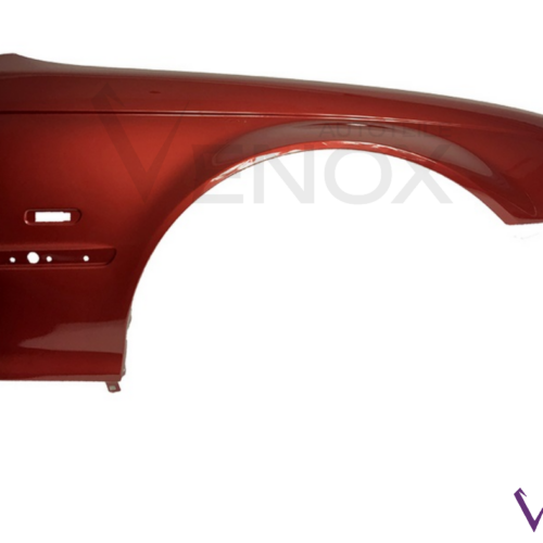Voor BMW E46 98-01 FRONT RIGHT Spatbord IN 357 ROOD GESPUITEN NIEUW