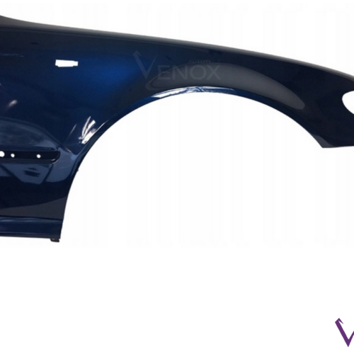 Voor BMW E46 01-05 FRONT RIGHT Spatbord IN 317 ORIËNT BLAUW GESPUITEN NIEUW