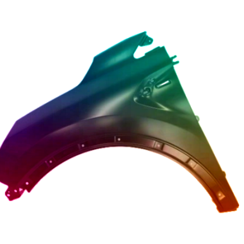 Spatbord Renault Captur links gespoten in gewenste kleur vanaf 2019 NIEUW