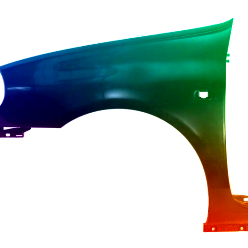 Spatbord Renault Clio II links gespoten in gewenste kleur 1998-2001 NIEUW