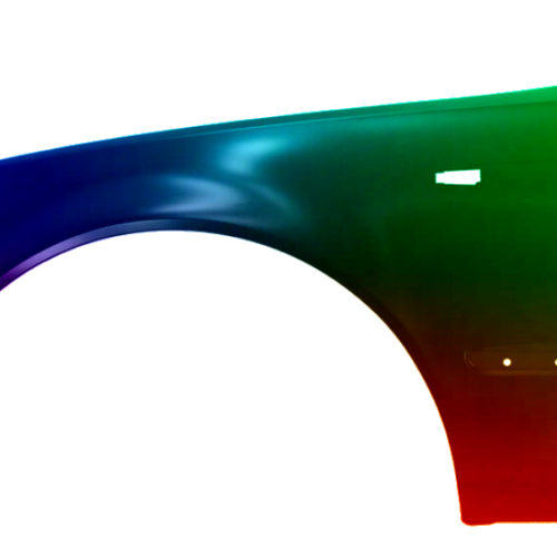 Voor BMW E46 01-05 Spatbord linksvoor, gespoten in de kleur van uw keuze NIEUW