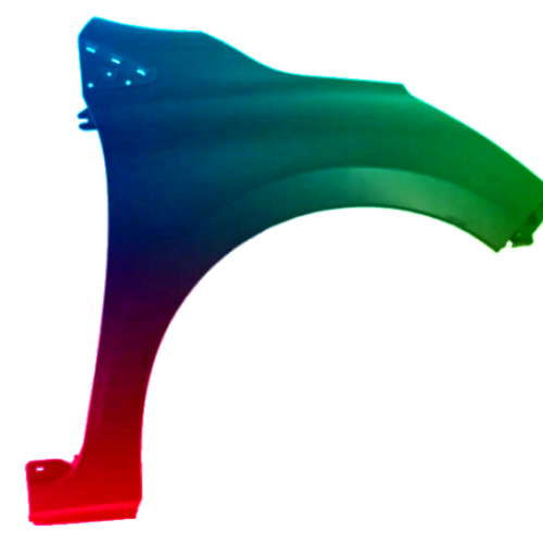 Spatbord Renault Clio IV rechts gespoten in gewenste kleur 2012-2019 NIEUW