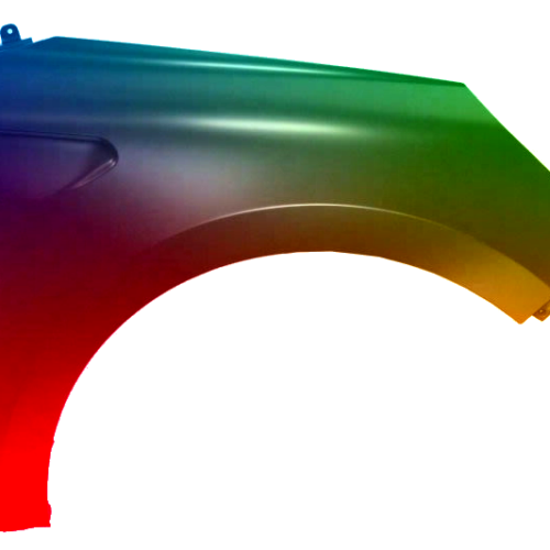Spatbord Renault Clio V rechts gespoten in gewenste kleur vanaf 2019 NIEUW