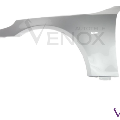 Voor BMW E60 E61 03-10 Spatbord LINKS VOOR GELakt in 354 TITANIUMZILVER NIEUW