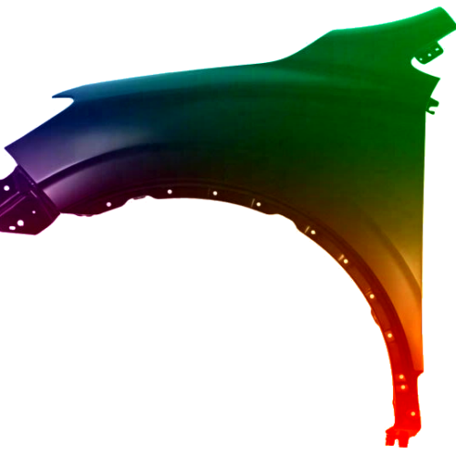 Spatbord Renault Kadjar links gespoten in gewenste kleur vanaf 2015 NIEUW