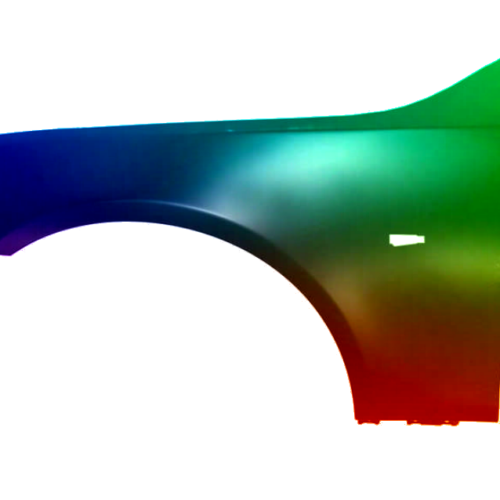 Voor BMW E60 E61 03-10 Spatbord linksvoor, gespoten in 475 NIEUW