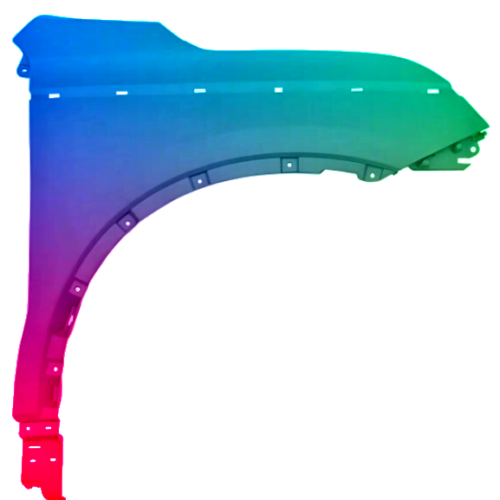 Spatbord Renault Koleos rechts gespoten in gewenste kleur vanaf 2017 NIEUW
