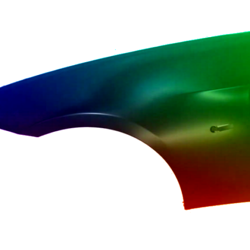 BMW E90 E91 04-13 linker voorspatbord gespoten in kleur 300