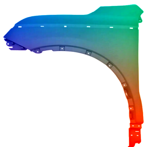 Spatbord Renault Koleos links gespoten in gewenste kleur vanaf 2017 NIEUW