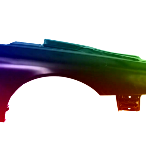 Spatbord Renault Laguna I rechts gespoten in gewenste kleur 1994-1998 NIEUW