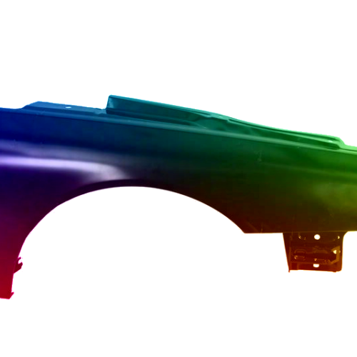 Spatbord Renault Laguna I rechts gespoten in gewenste kleur 1999-2001 NIEUW