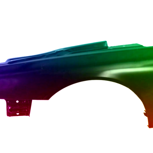 Spatbord Renault Laguna I links in gewenste kleur gespoten 1999-2001 NIEUW