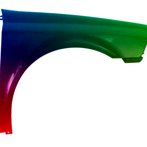 Spatbord Renault Laguna II rechts gespoten in gewenste kleur 2001-2005 NIEUW