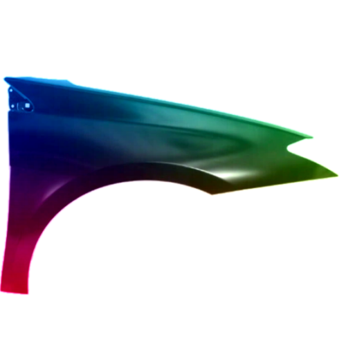 Spatbord Renault Laguna III rechts gespoten in gewenste kleur 2007-2015 NIEUW