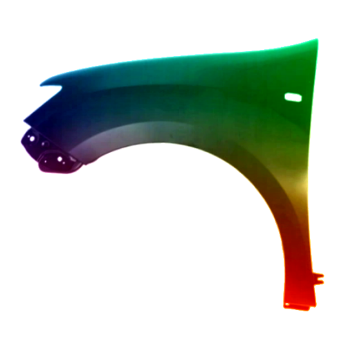 Spatbord Renault Logan links gespoten in gewenste kleur 2012-2021 NIEUW