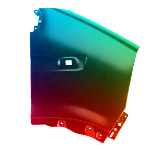 Spatbord Renault Master rechts gespoten in gewenste kleur 2004-2010 NIEUW