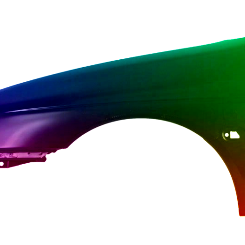 Spatbord Renault Mégane A links in gewenste kleur gespoten 1999-2002 NIEUW