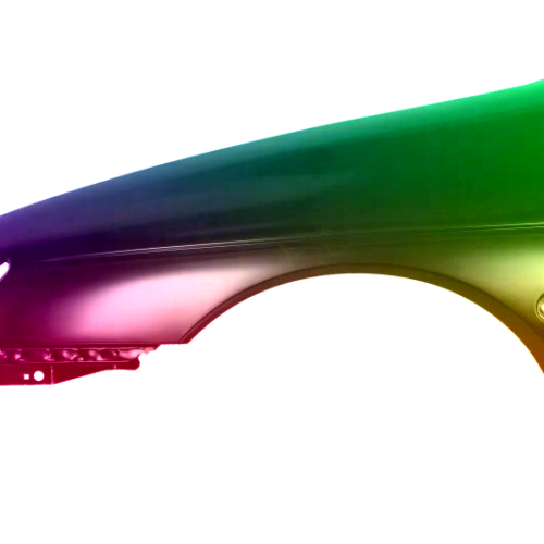 Spatbord Renault Megane A links gespoten in gewenste kleur 1995-1999 NIEUW